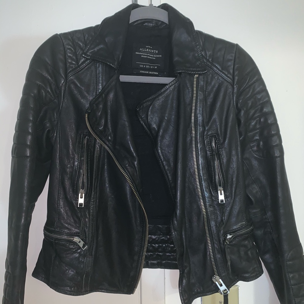 All Saints Leather Jacket